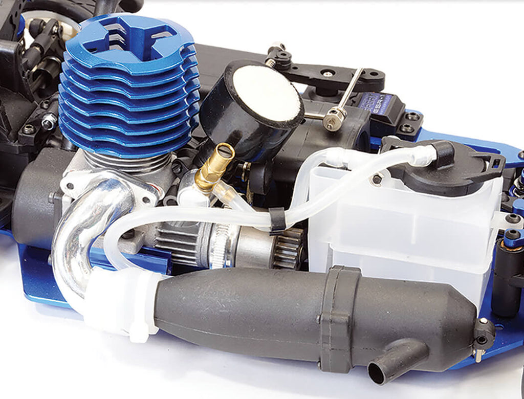 FTX BANZAI 1/10 STREET/DRIFT NITRO 4WD RTR CAR - WHITE