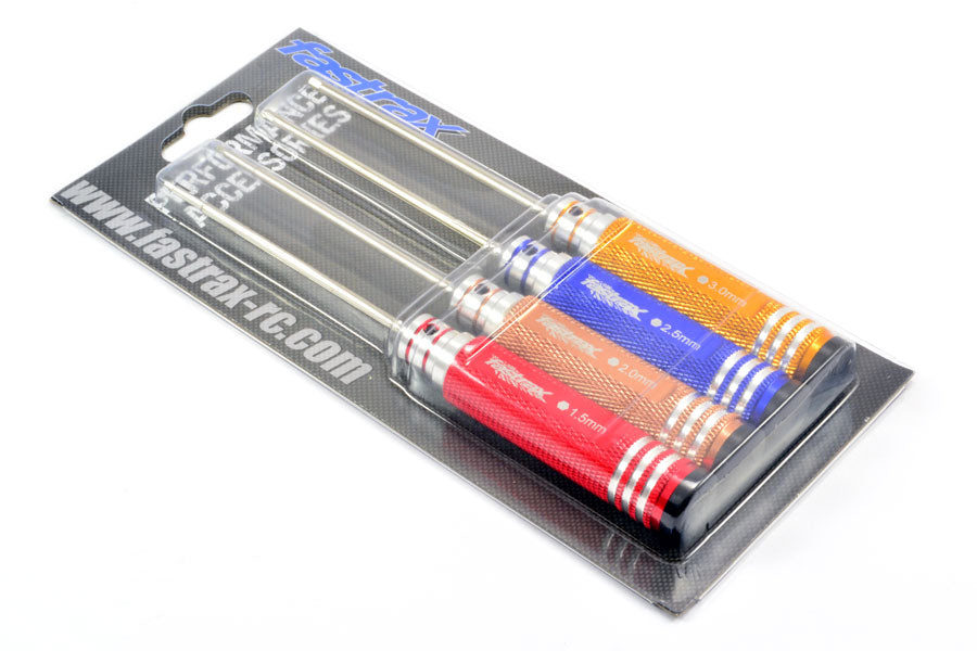 FASTRAX HARDENED METRIC HEX DRIVER SET (4)