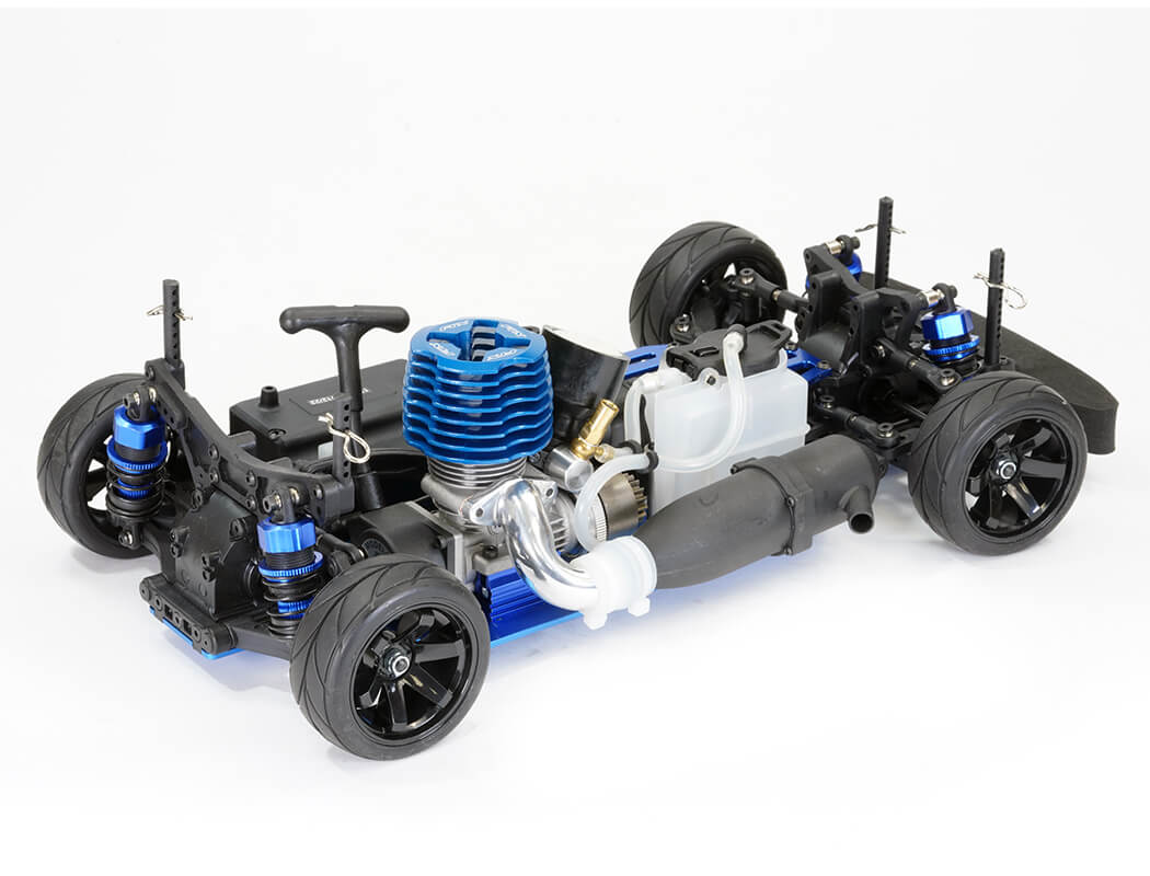 FTX BANZAI 1/10 STREET/DRIFT NITRO 4WD RTR CAR - WHITE