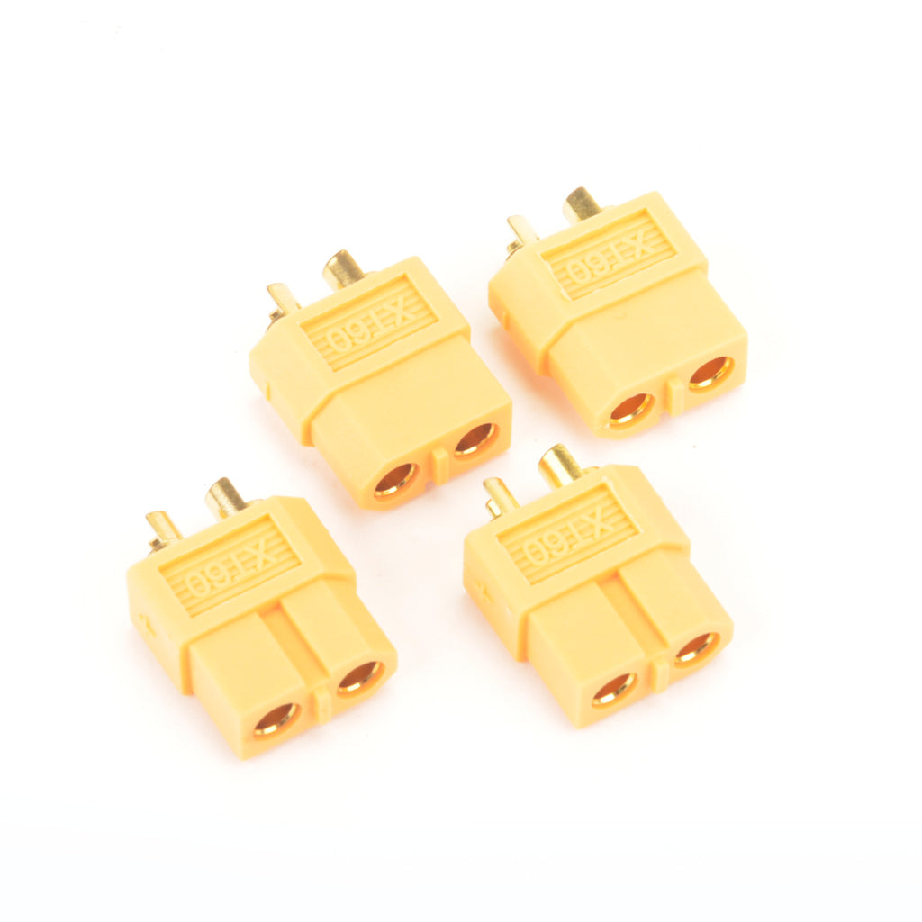 XT60 PLUG FEMALE ONLY - 4PCS